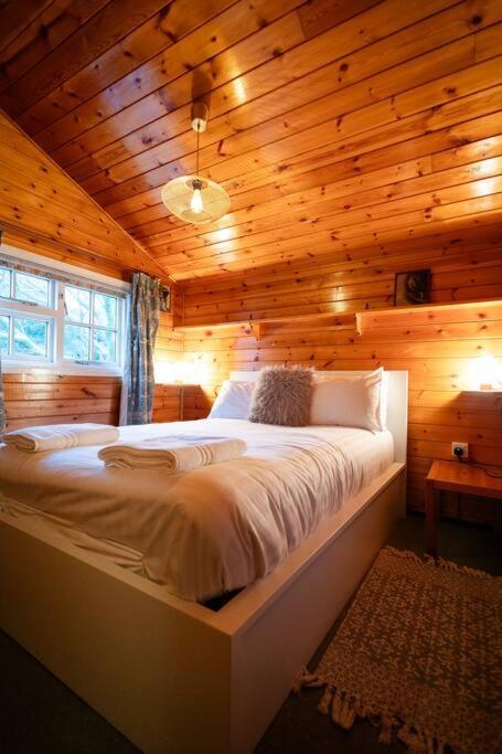 Cozy Norwegian Style Log Cabin In Rural Snowdonia - 2 Bedrooms & Parking By Seren Short Stays Ffestiniog Zewnętrze zdjęcie