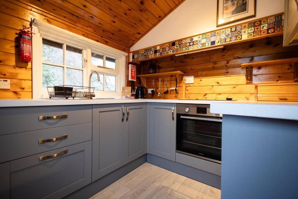 Cozy Norwegian Style Log Cabin In Rural Snowdonia - 2 Bedrooms & Parking By Seren Short Stays Ffestiniog Zewnętrze zdjęcie